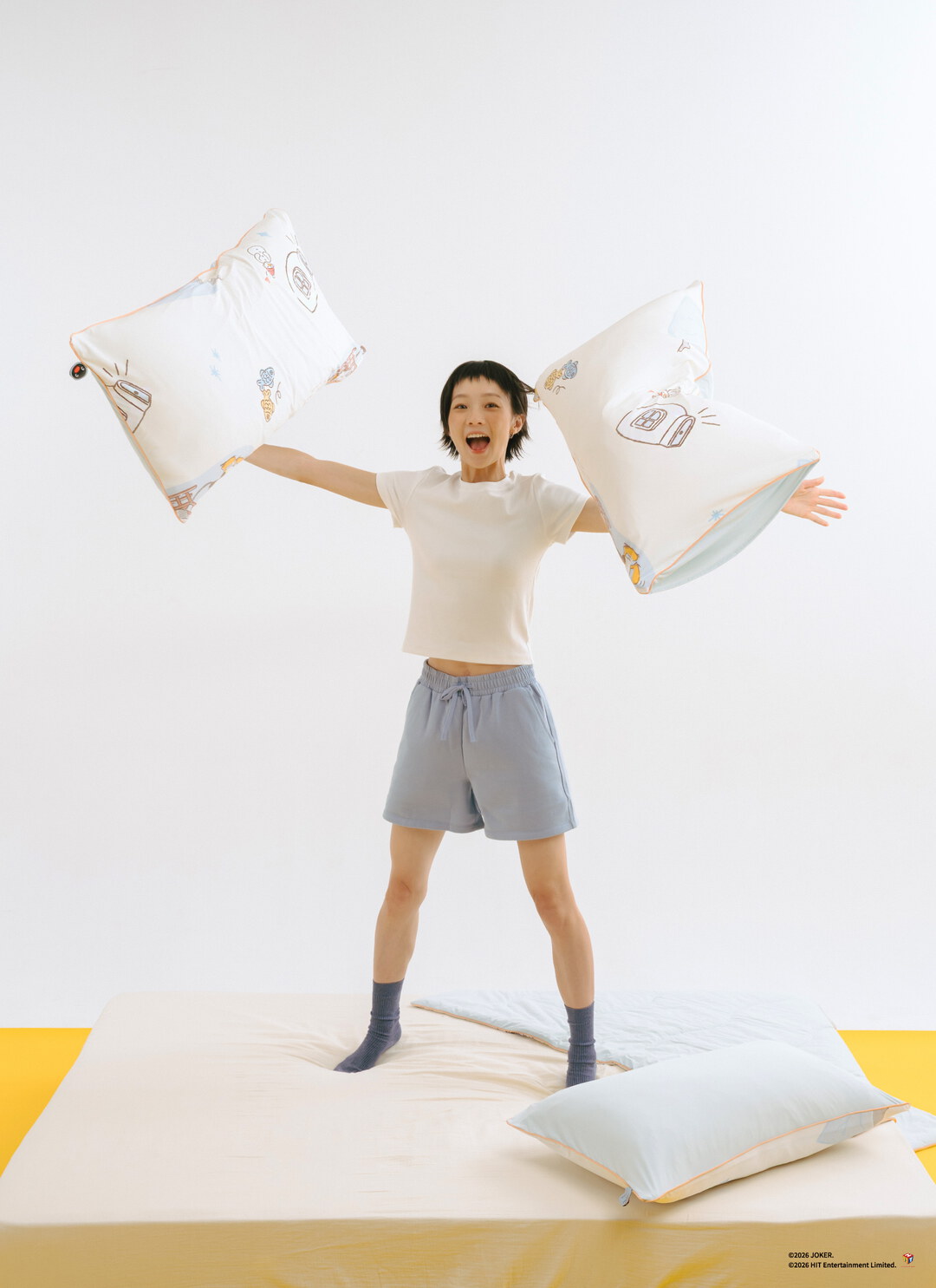 Pingu™企鵝家族 X 熊冷系列 / Snowy Funnies / 熊冷枕套2入 / 瞬間冰感 Extreme Cool