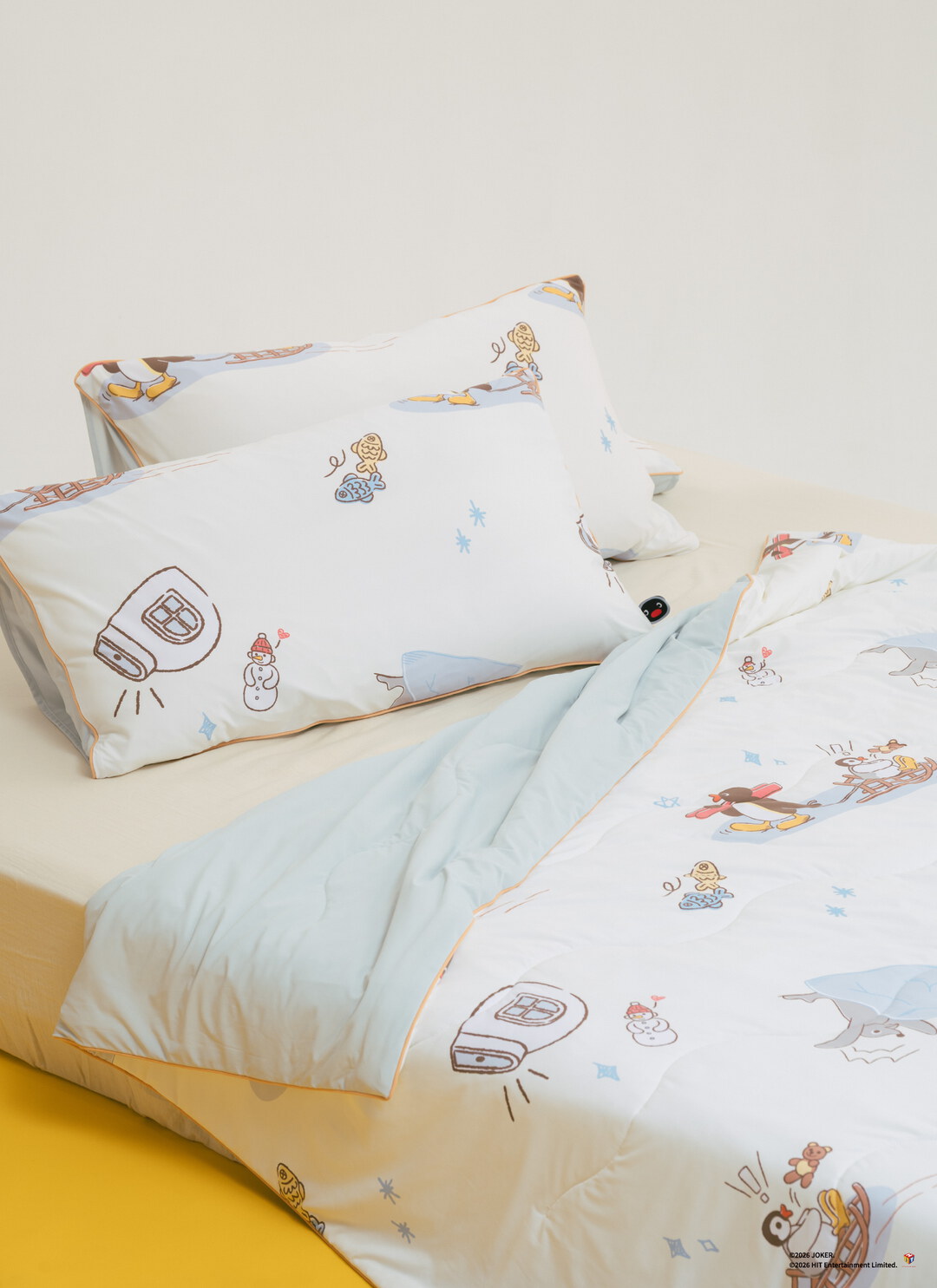 Pingu™企鵝家族 X 熊冷系列 / Snowy Funnies / 熊冷枕套2入 / 瞬間冰感 Extreme Cool