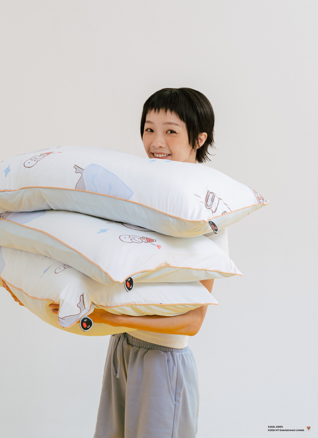 Pingu™企鵝家族 X 熊冷系列 / Snowy Funnies / 熊冷枕套2入 / 瞬間冰感 Extreme Cool