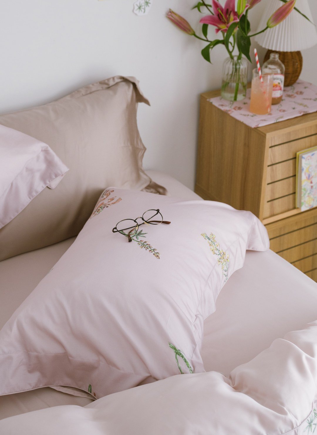 春日拾光 - 天絲棉枕套 / 2入組 / Sybil-Ho 聯名款