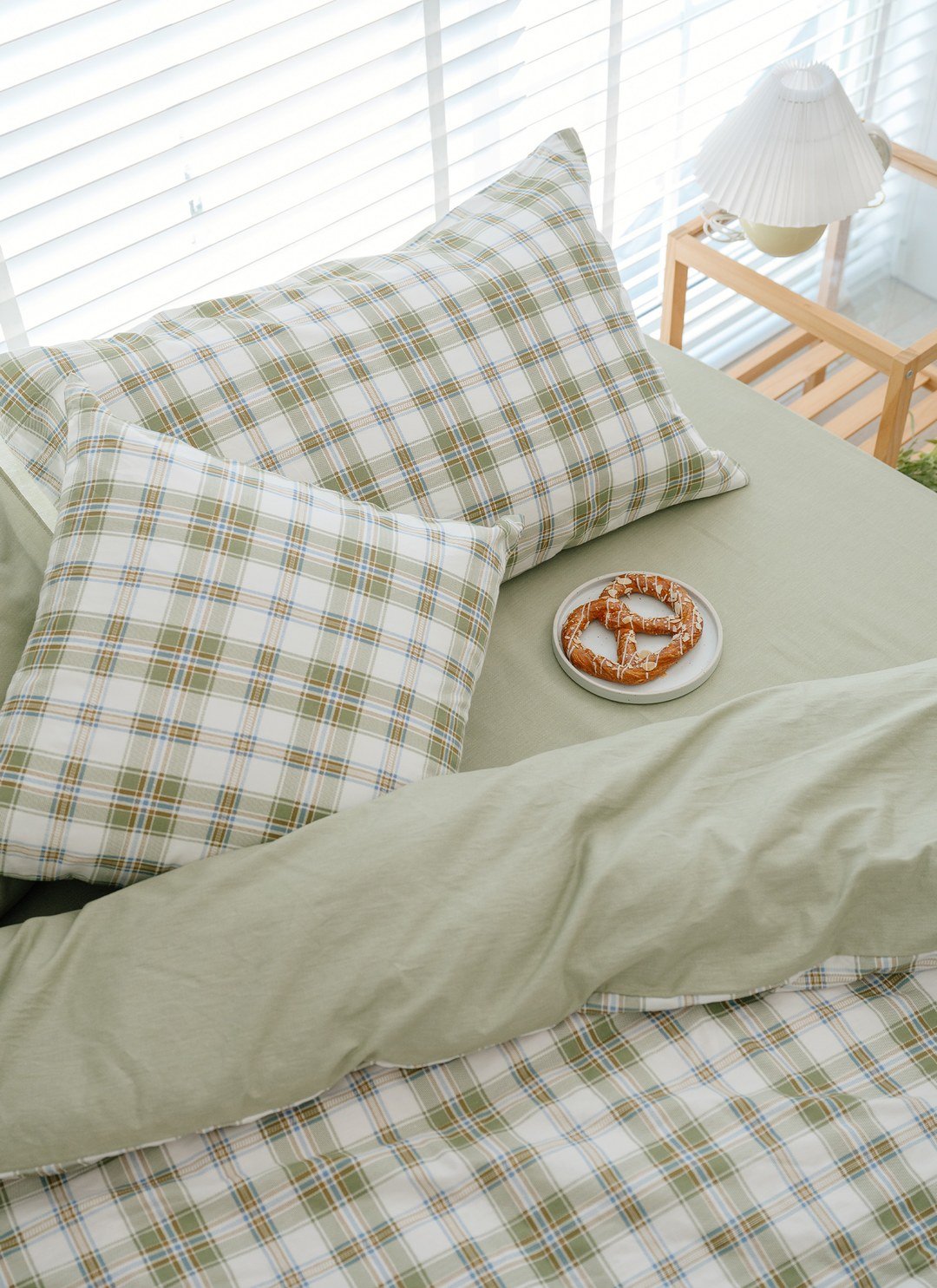 春霧 - 純棉四件組 ( 床包 + 被套 + 枕套 )