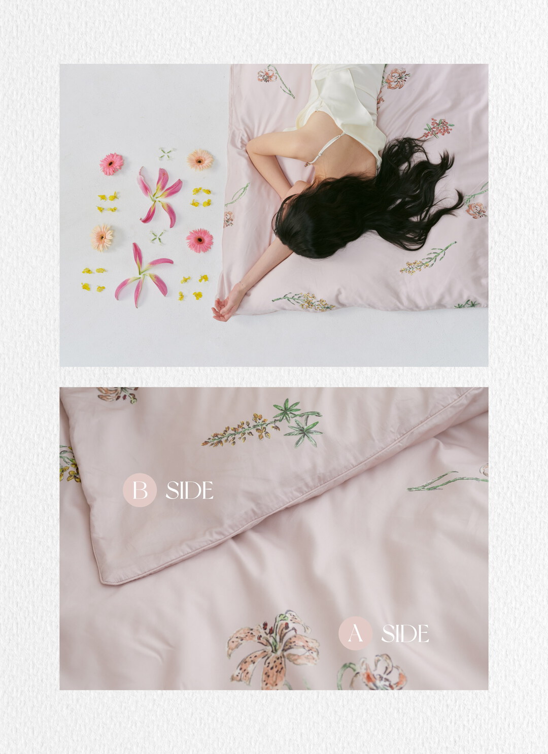 春日拾光 - 天絲棉全印花被套 / Sybil-Ho 聯名款