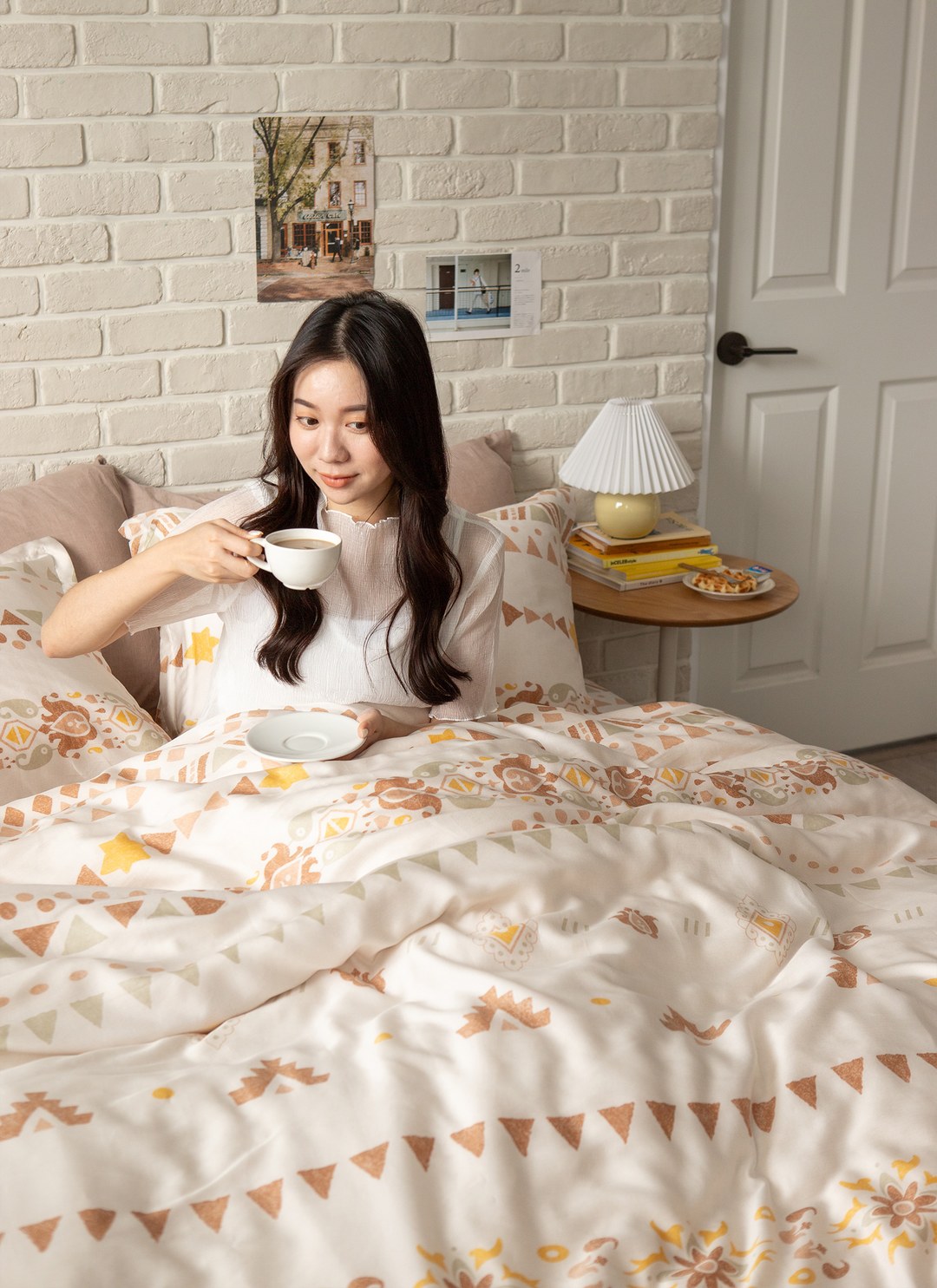 Sunset - 天絲床包組 ( 床包 + 枕套 )