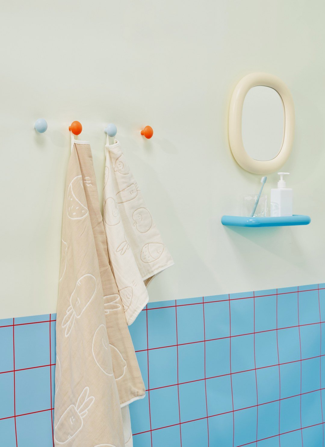 HellO ! MorninG - 100%純棉六層紗毛巾 / 浴巾 / Second Morning 正版授權