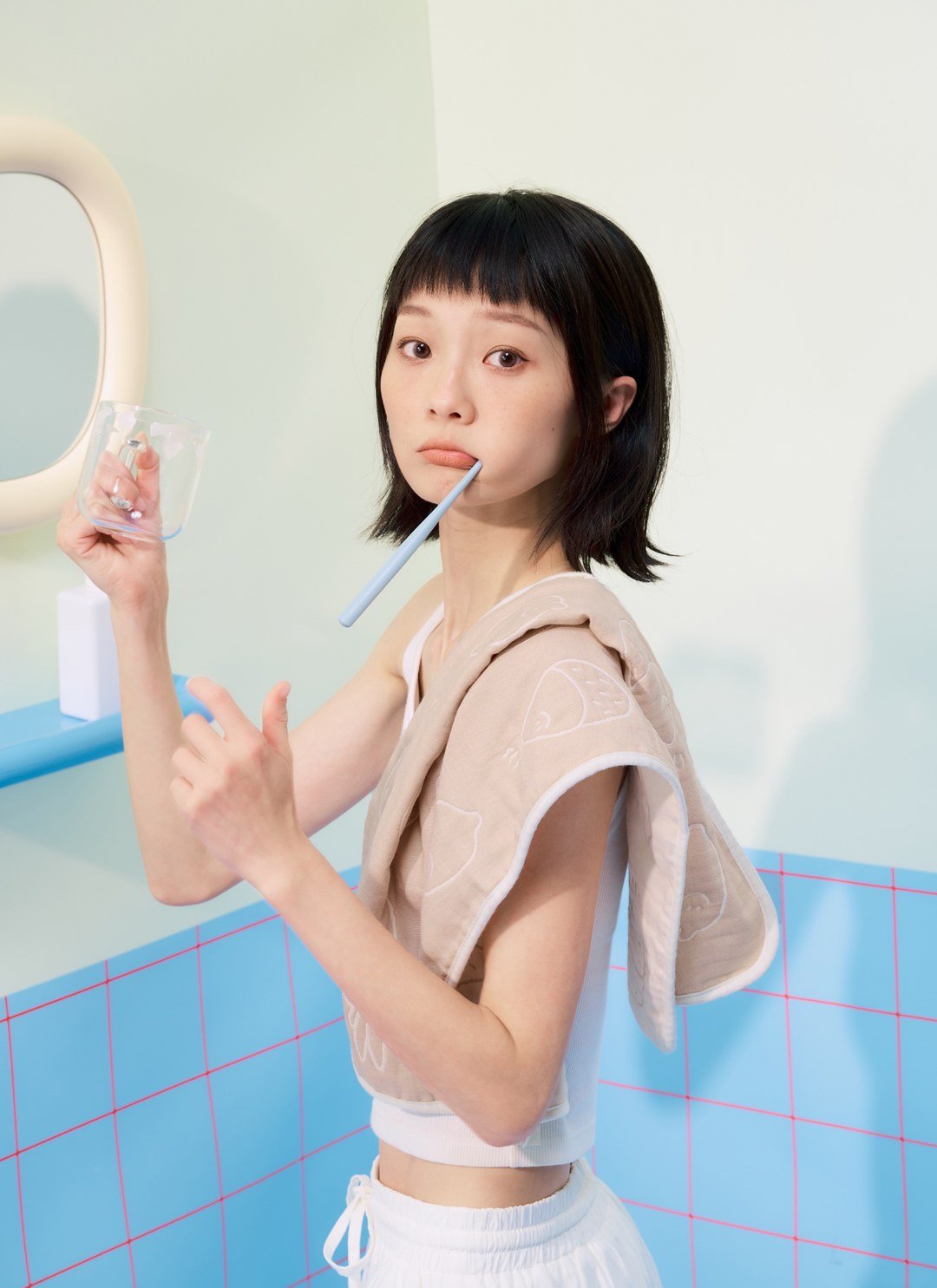 HellO ! MorninG - 100%純棉六層紗毛巾 / 浴巾 / Second Morning 正版授權