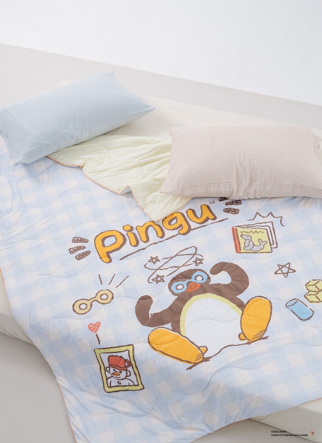 Pingu™企鵝家族 X 熊冷系列 / Wobbly Pingu / 熊冷被 / 涼被 / 瞬間冰感 Extreme Cool