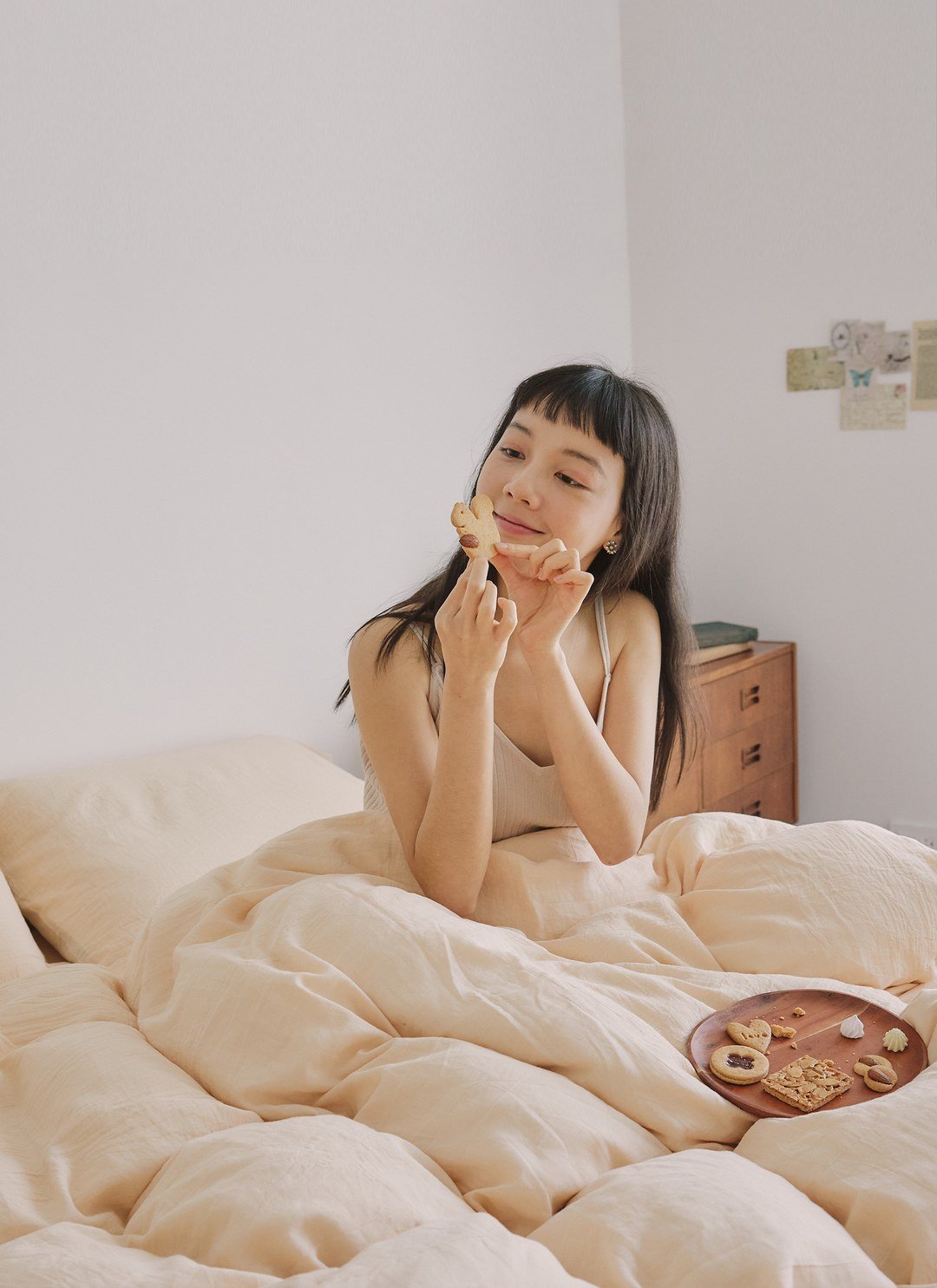 香草黃 - 二重紗 / 雙層紗被套