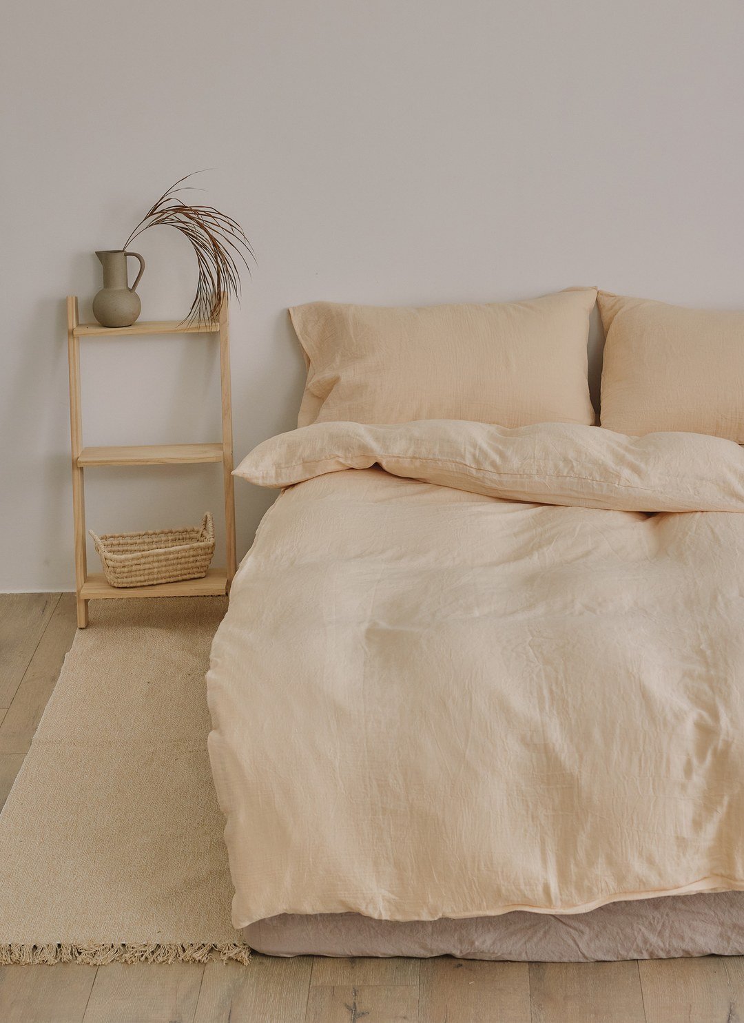 香草黃 - 二重紗 / 雙層紗被套