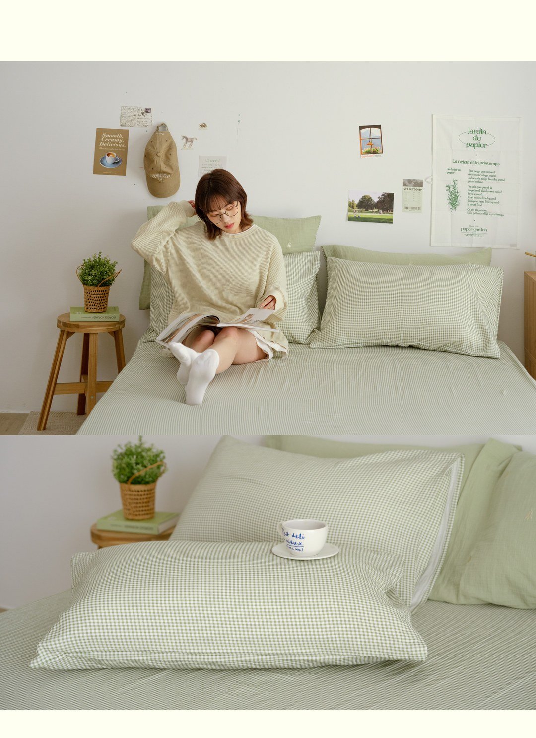 Forest - 二重紗 / 雙層紗枕套 / 2入組