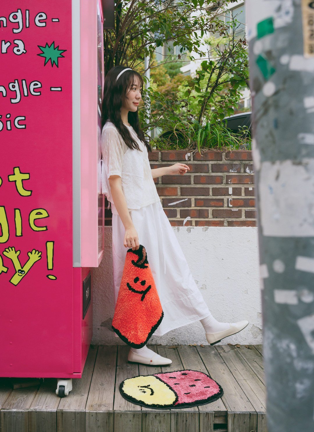 APPLE&KUMI - 澎澎鬆鬆腳踏墊 / Second Morning 正版授權