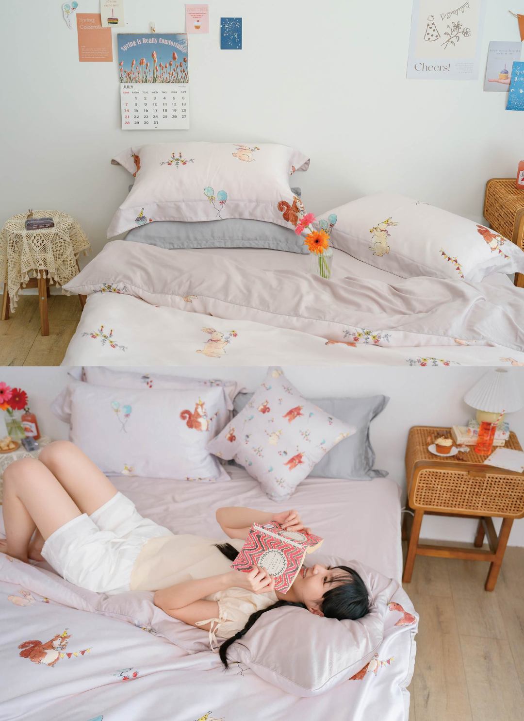 春日慶典 - 天絲棉被套 / Sybil-Ho 聯名款