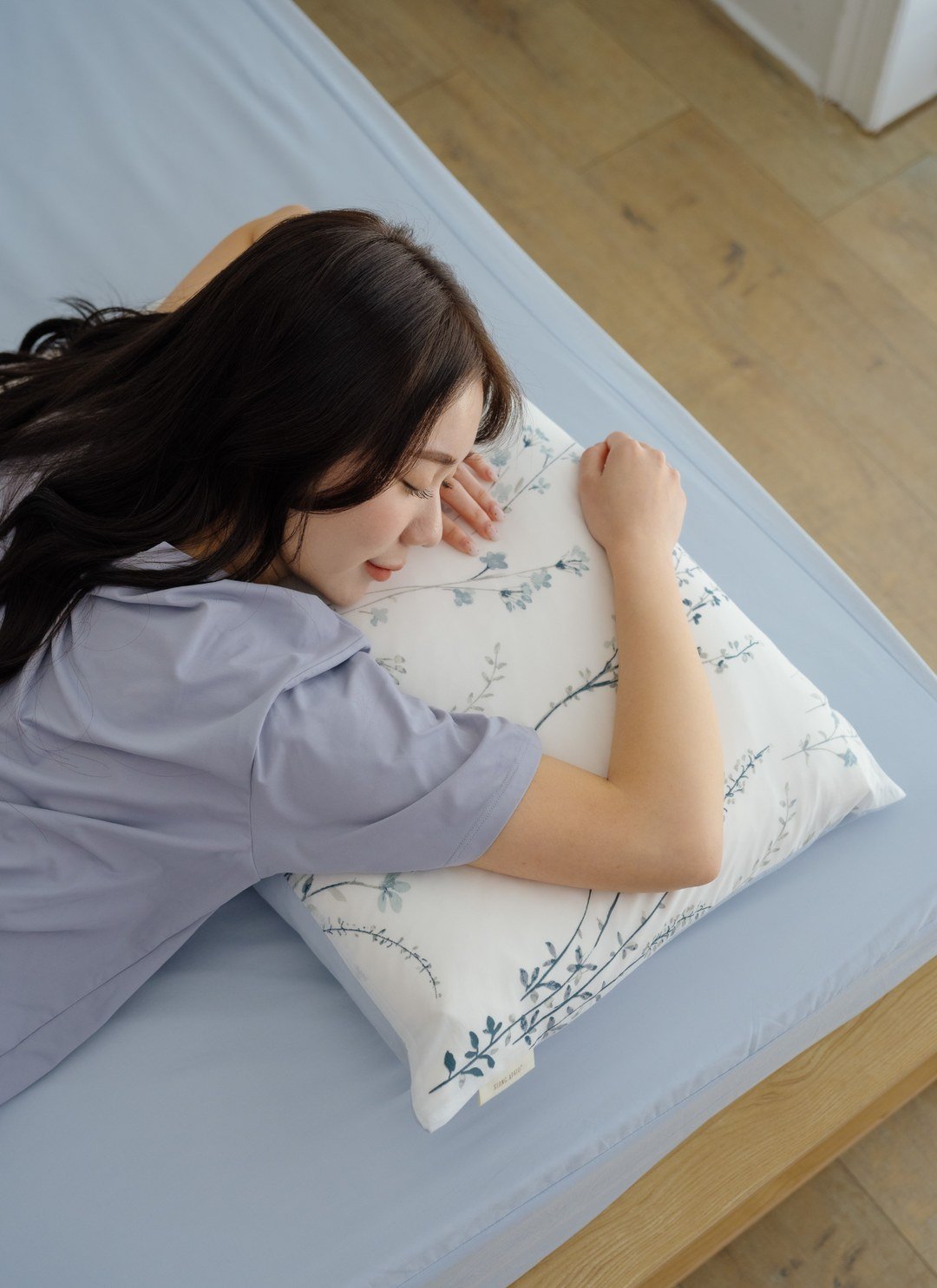 暮雨 - 華爾紗 ( 純棉 ) 床包組（床包＋枕套）