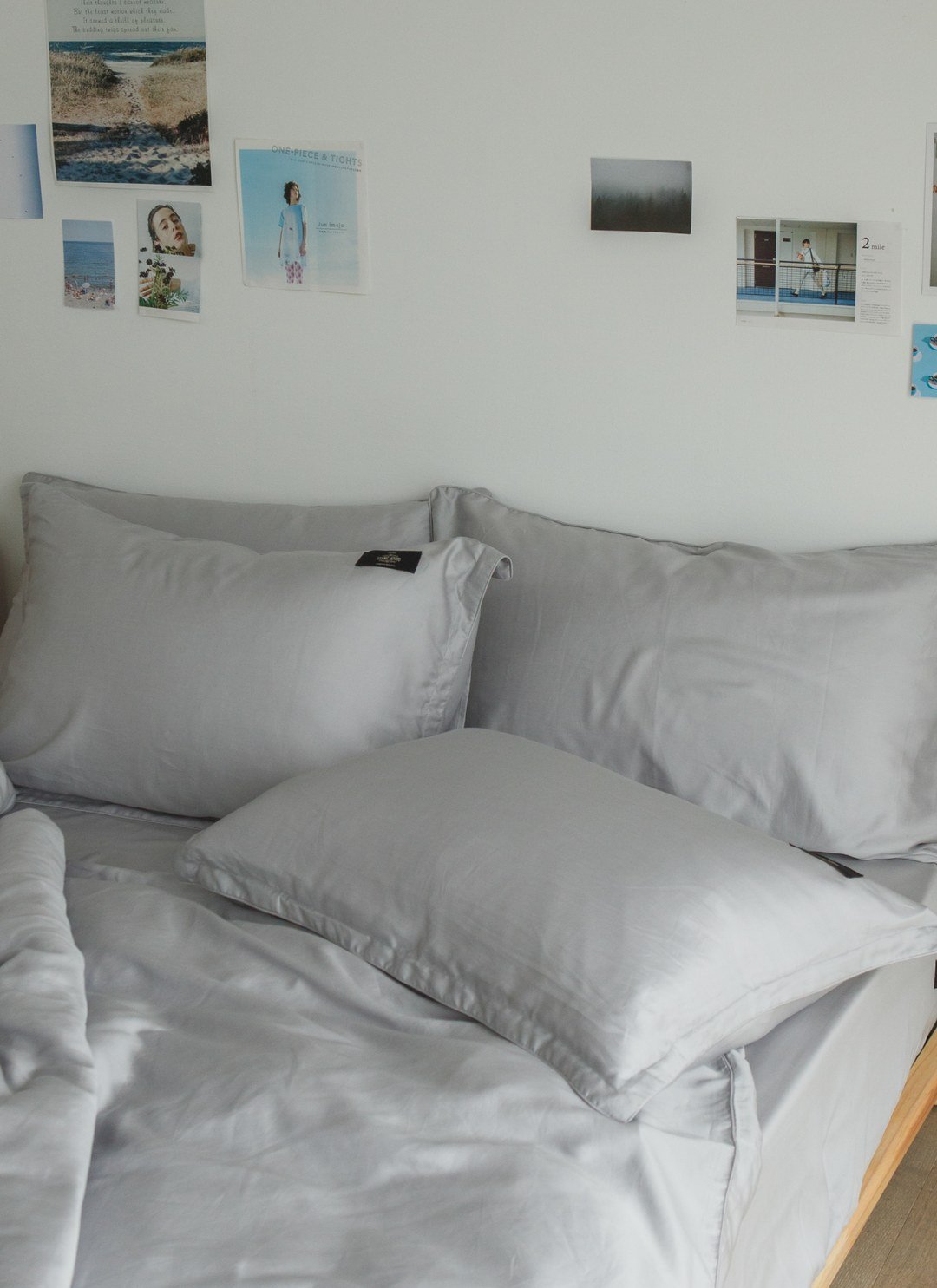 深灰雪松 - 天絲枕套 / 2入組