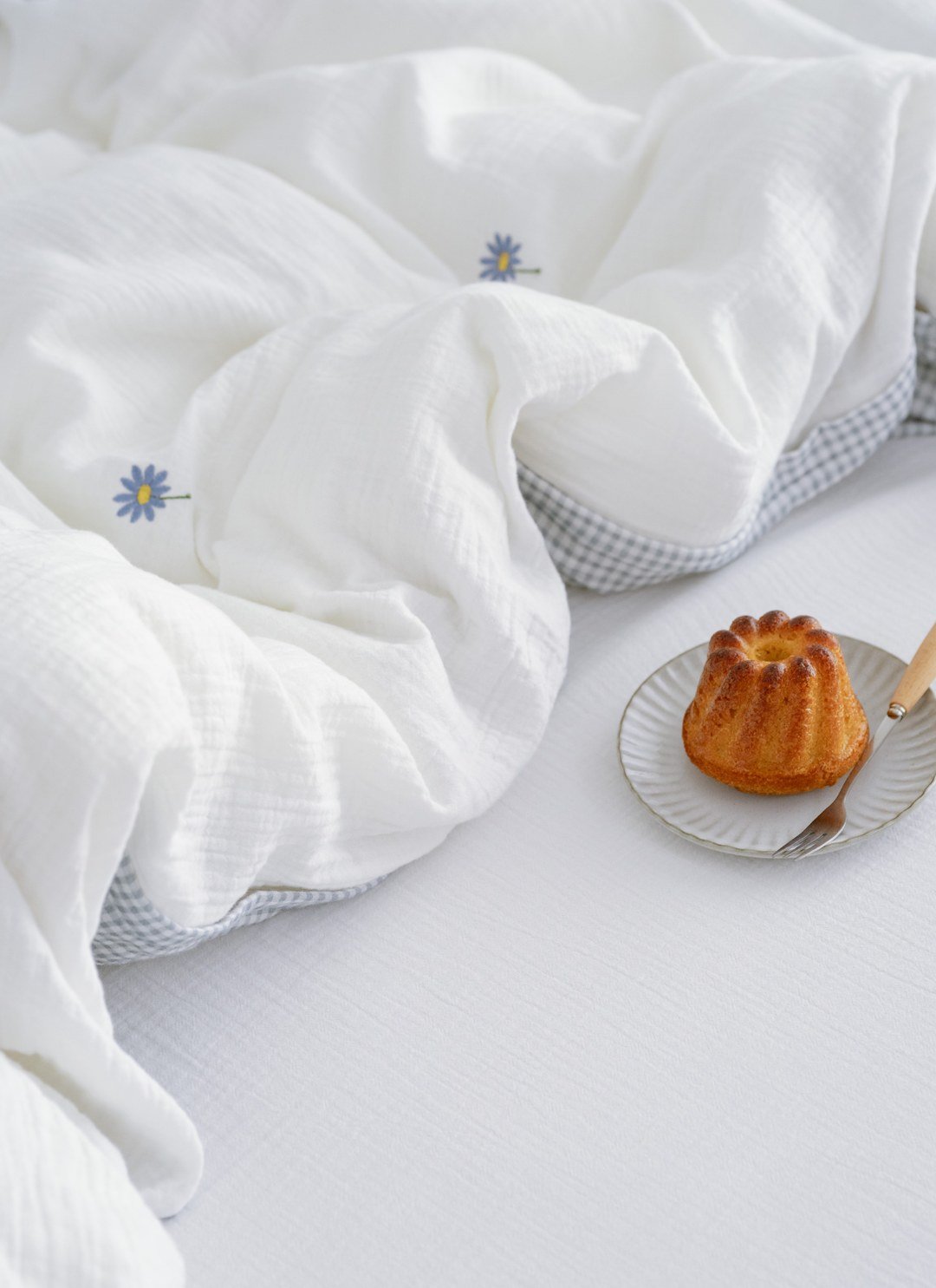 花漾 - 二重紗 / 雙層紗刺繡被套