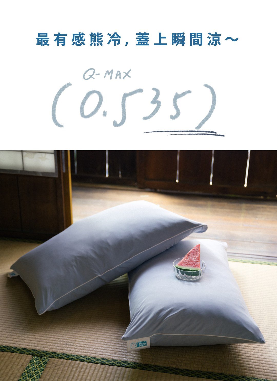 熊冷枕套2入 - 蘇打奶昔 / 瞬間冰感 Extreme Cool