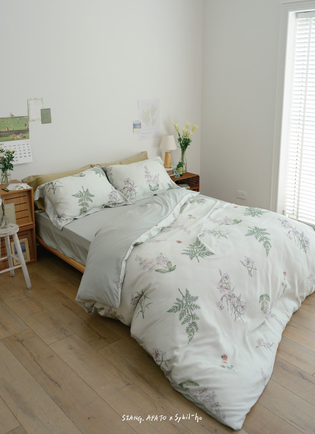 蒔光花園 - 天絲棉被套 / Sybil-Ho 聯名款