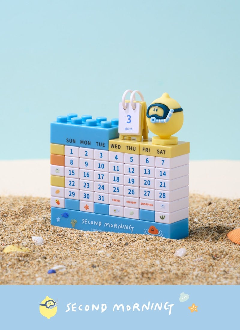 BLUE SEA - 積木萬年曆 / Second Morning 正版授權