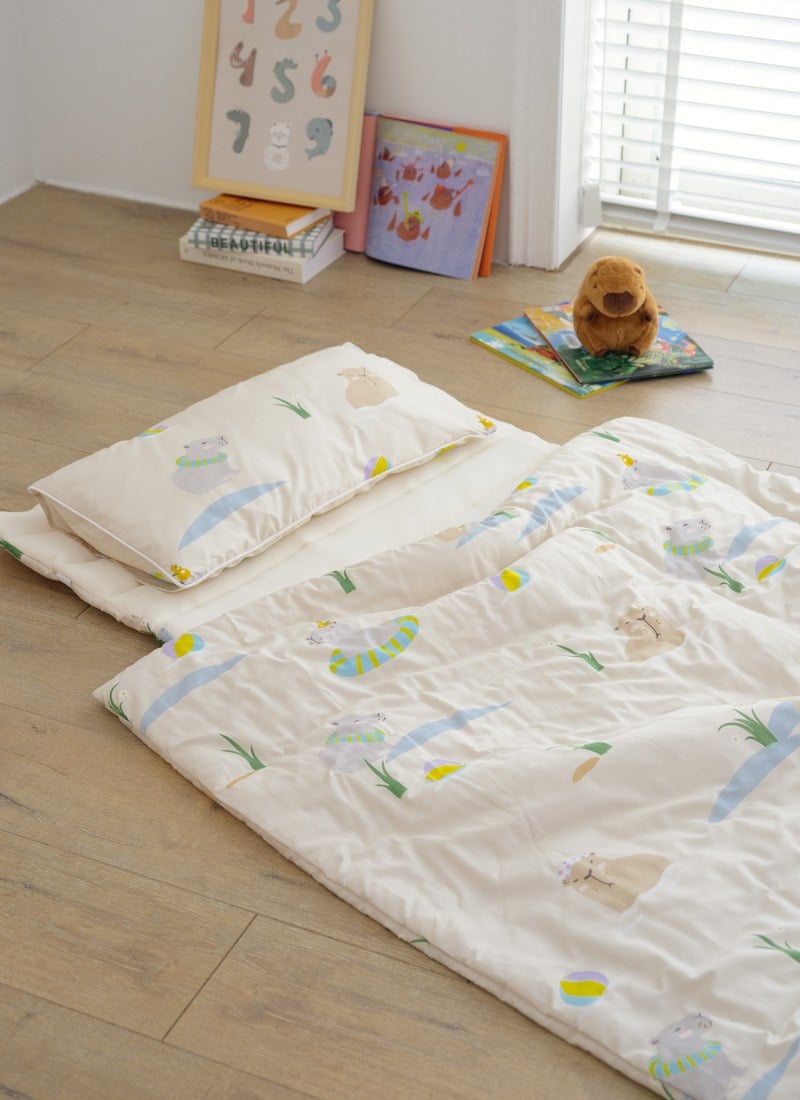 慢豚豚 - 純棉 / 涼感 抗菌兒童睡袋