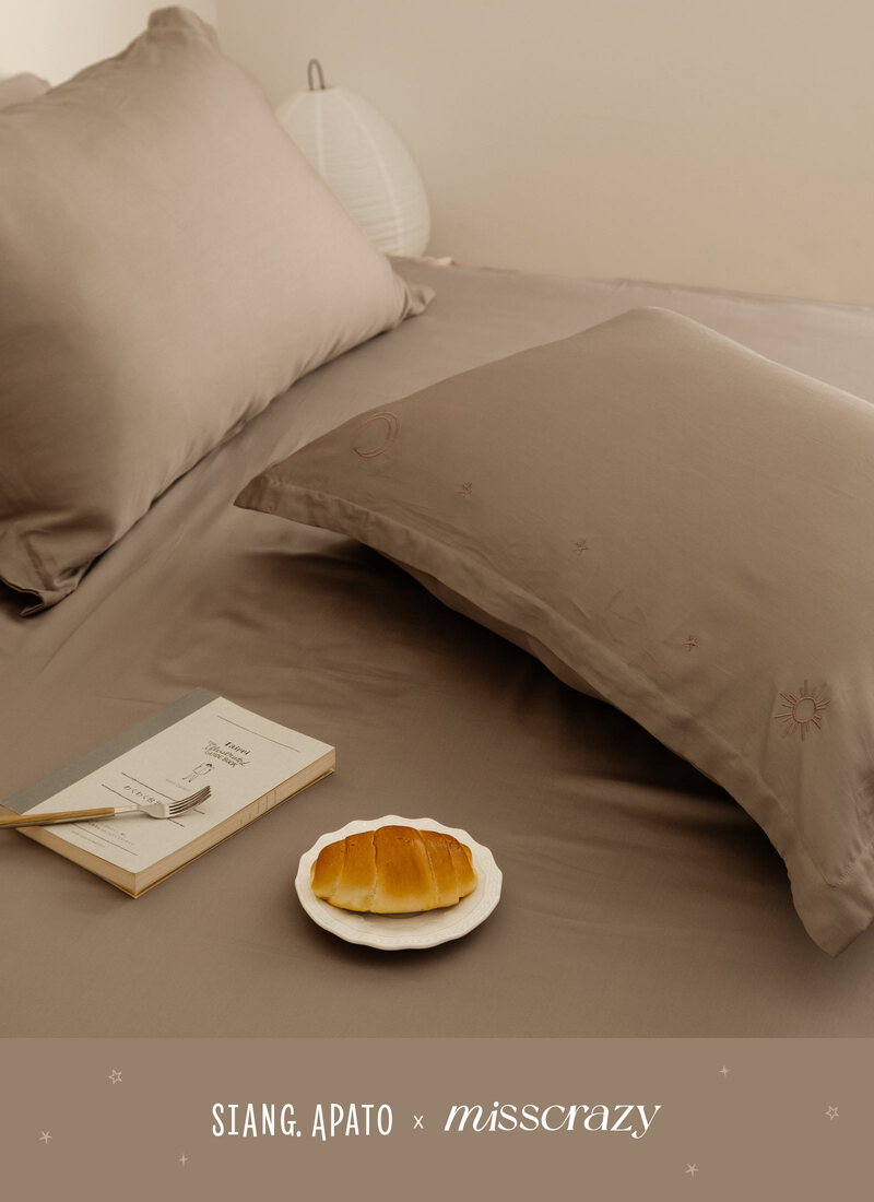 暮光 - 天絲刺繡枕套 / 2入組 / misscrazy聯名款