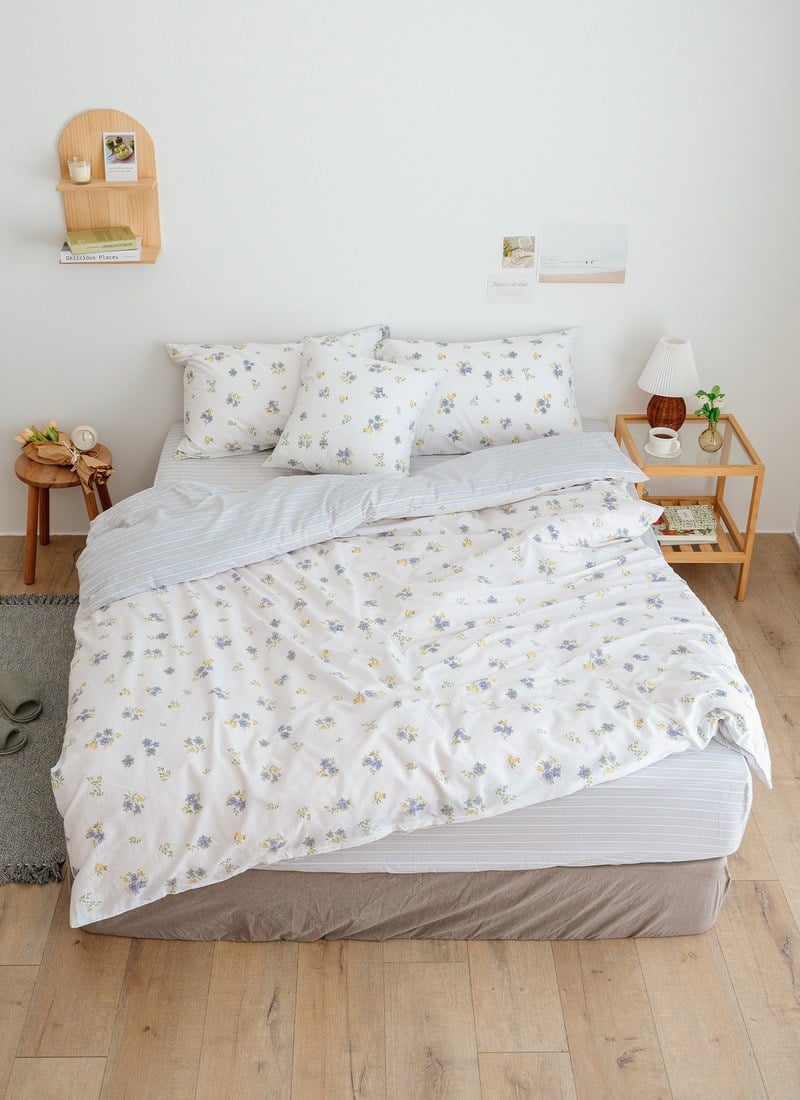 椿嶼 - 純棉四件組 ( 床包 + 被套 + 枕套 )