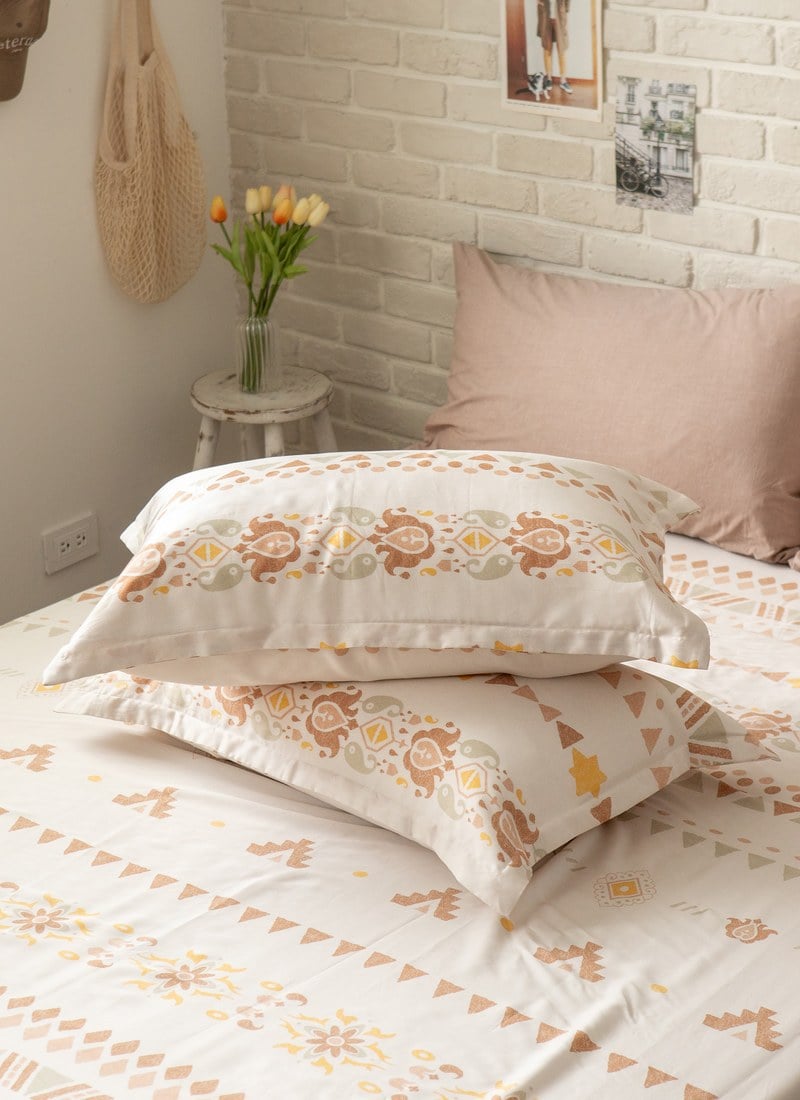 Sunset - 天絲床包組 ( 床包 + 枕套 )