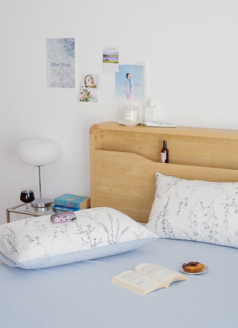 暮雨 - 華爾紗 ( 純棉 ) 枕套 / 2入組