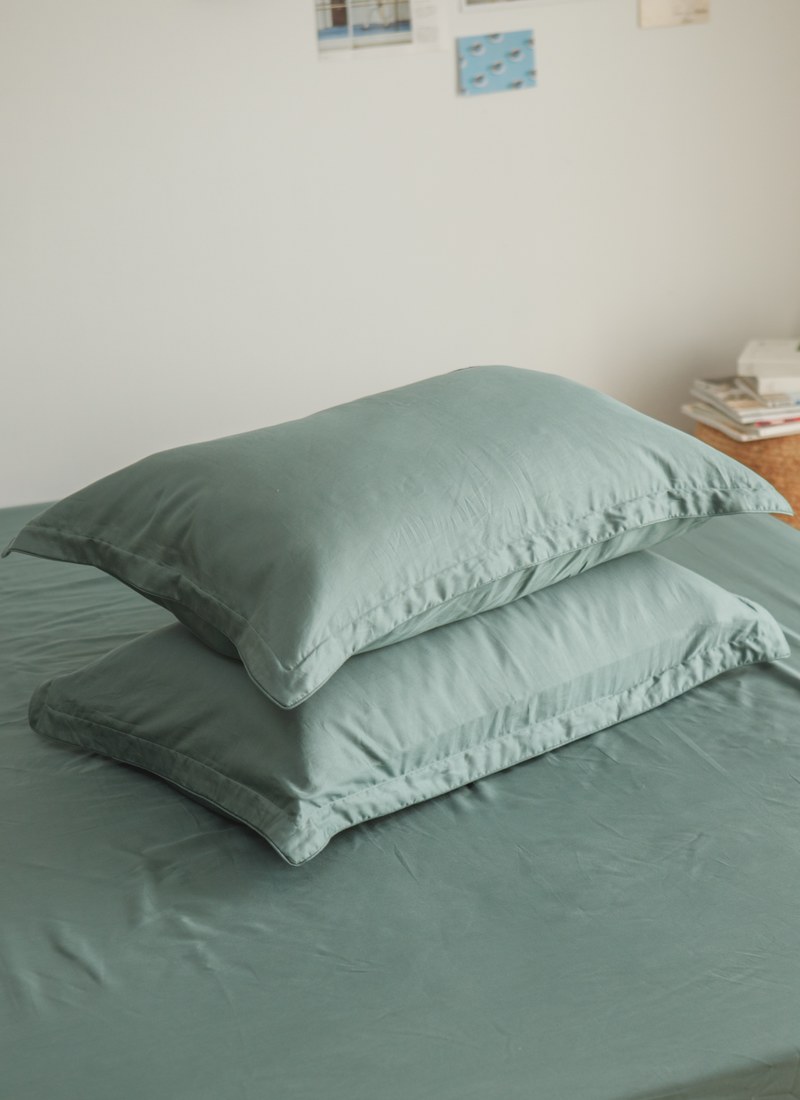 綠霧森林 - 天絲枕套 / 2入組