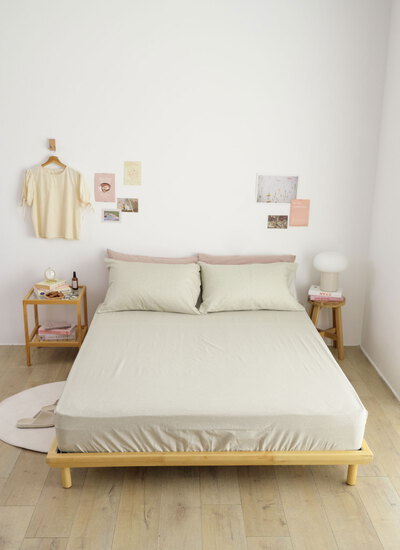 沐堇 - 純棉全印花B床包組 ( 床包 + 枕套 )