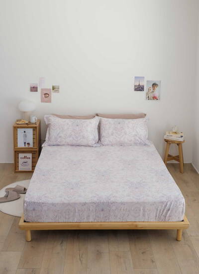 Ona - 天絲全印花床包組 ( 床包 + 枕套 )
