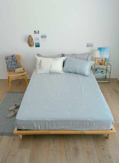 Whisper - 天絲床包組 ( 床包 + 枕套 )