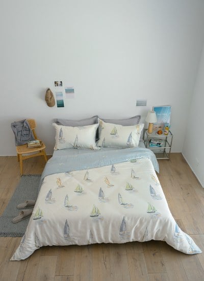 Whisper - 天絲四件組 ( 床包 + 被套 + 枕套 )