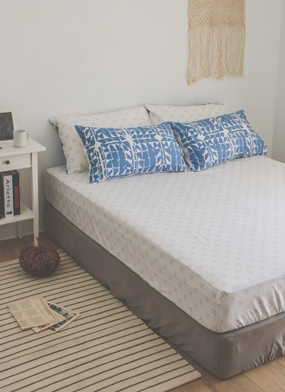 Hazel - 純棉床包組 ( 床包 + 枕套 )