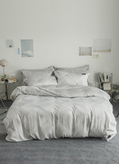 約翰斯 - 天絲四件組 ( 床包 + 被套 + 枕套 )