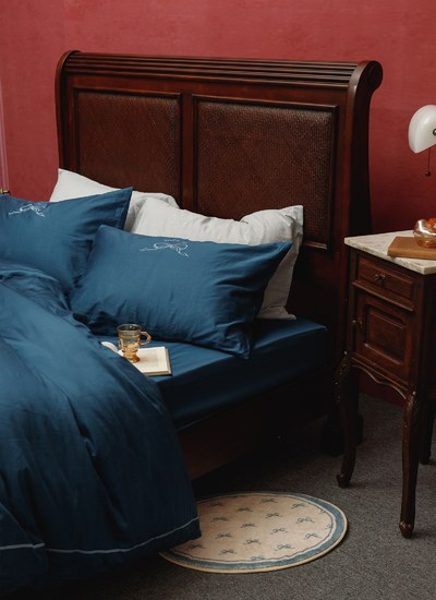 左岸15區 - 純棉四件組 ( 床包 + 被套 + 枕套 ) / 瑪裘瑞 Marjorie 聯名款