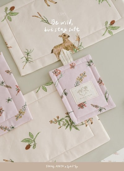  多功能澎澎桌墊 / 杯墊  / Sybil-Ho 聯名款