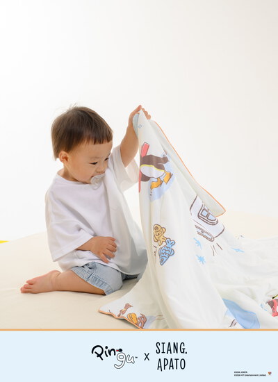 Pingu™企鵝家族 X 熊冷系列 / Snowy Funnies / 兒童熊冷被 / 涼被 / 瞬間冰感 Extreme Cool