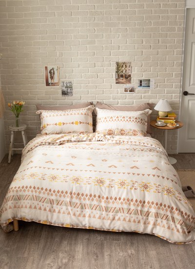 Sunset - 天絲四件組 ( 床包 + 被套 + 枕套 )