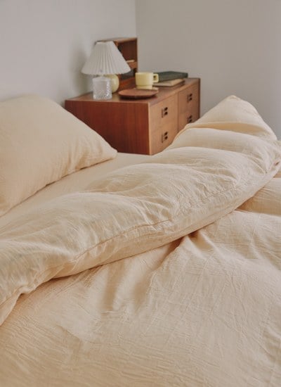 香草黃 - 二重紗 / 雙層紗被套