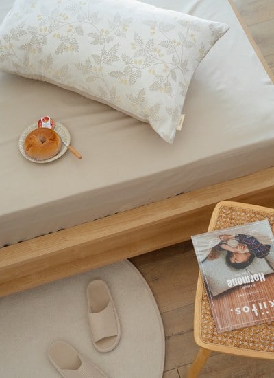 禾隅 - 華爾紗 ( 純棉 ) 床包組（床包＋枕套）