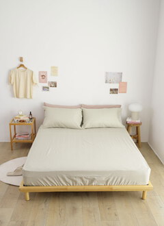 沐堇 - 純棉全印花B床包組 ( 床包 + 枕套 )