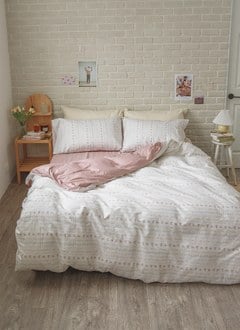 花徑 - 純棉四件組 ( 床包 + 被套 + 枕套 )