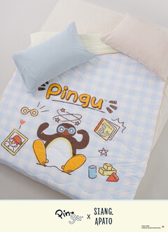 Pingu™企鵝家族 X 熊冷系列 / Wobbly Pingu / 熊冷被 / 涼被 / 瞬間冰感 Extreme Cool