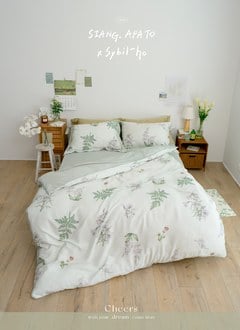 蒔光花園 - 天絲棉四件組 ( 床包 + 被套 + 枕套 ) / Sybil-Ho 聯名款