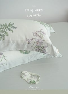 蒔光花園 - 天絲棉枕套 / 2入組 / Sybil-Ho 聯名款