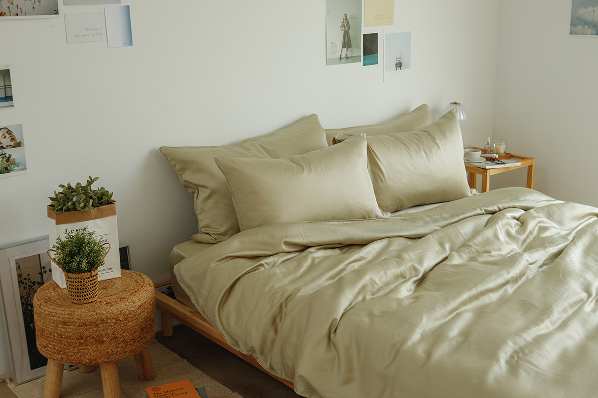 春芽-素色天絲床包