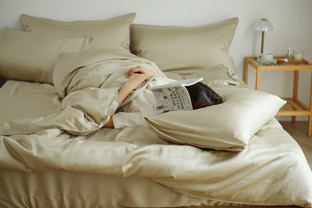 春芽-素色天絲床包