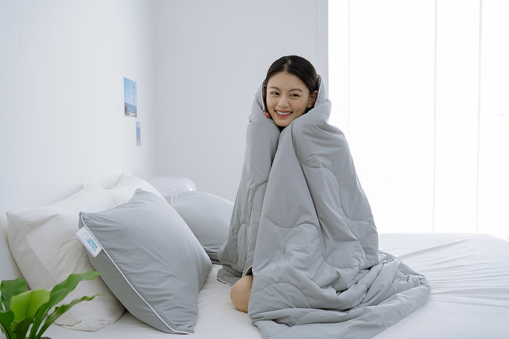 藍洋氣泡-熊冷被