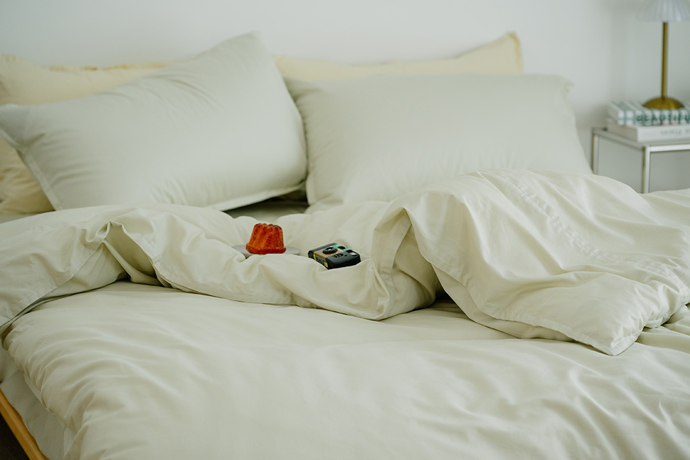 綠松-有機棉床包 綠松-有機棉床包