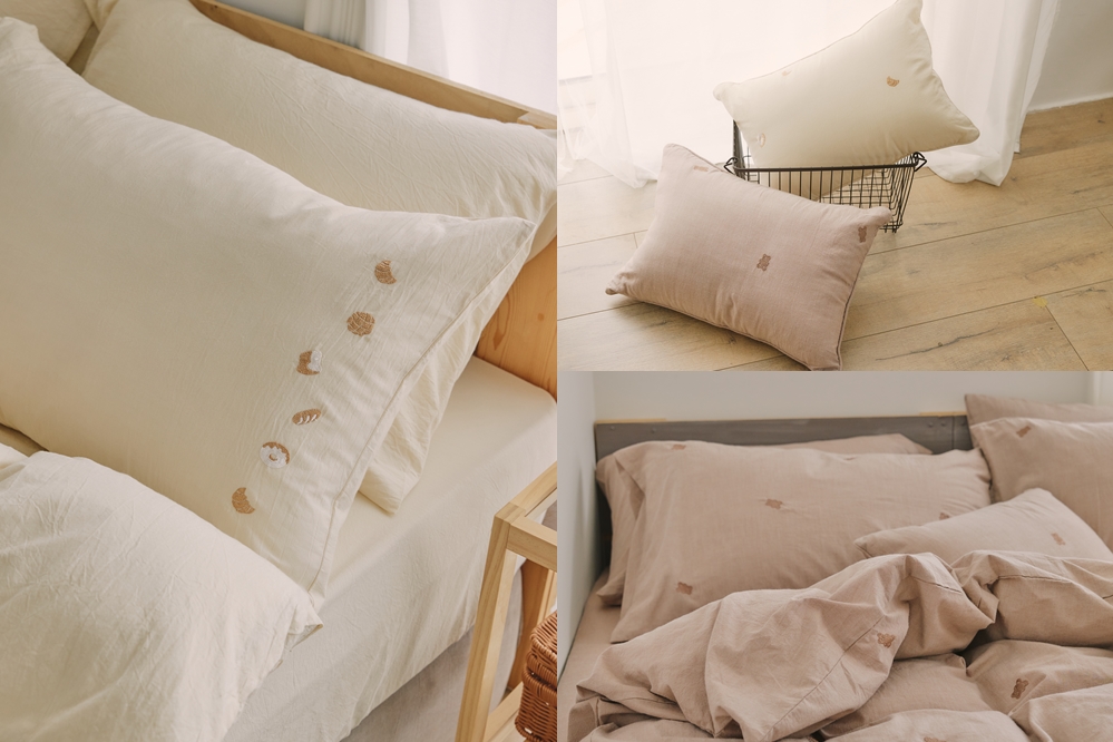 刺繡水洗棉抱枕系列 刺繡水洗棉抱枕系列