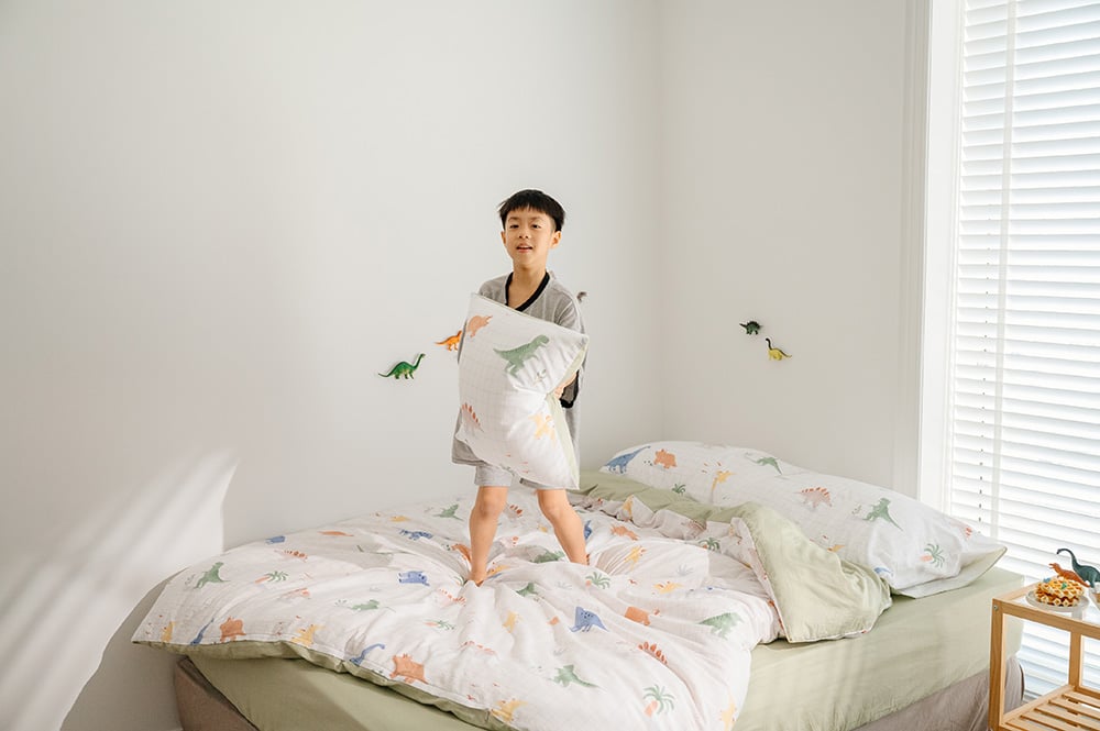 Dinosaur-精梳純棉床包 Dinosaur-精梳純棉床包